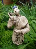 Makaton series by Tati Dennehy, Sculpture, Ceramic. Some with metal stakes for garden, sizes around