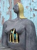 Millys Dream by Tati Dennehy, Sculpture, raku Ceramic