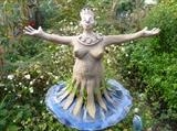 Queen of the Birds by Tati Dennehy, Sculpture, Fired Clay